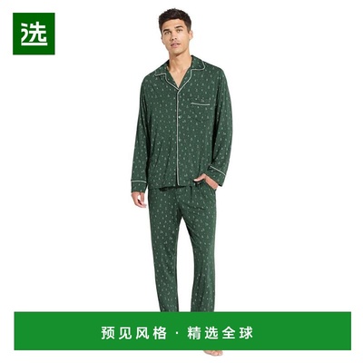 1h可退 【美国直邮】Eberjey|William 印花睡衣套装