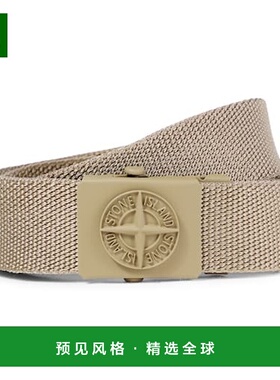 1h可退 香港直邮Stone Island 石头岛 男童 Compass 帆布皮带童装