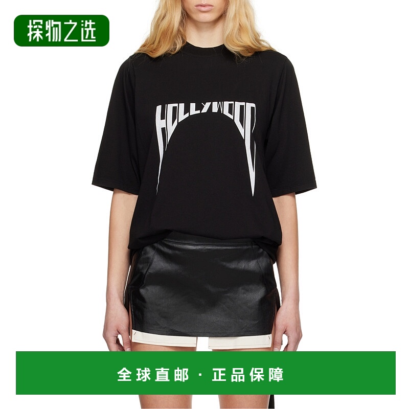 香港直邮Rick Owens Drkshdw 圆领T恤 DS01E3204RNEP2