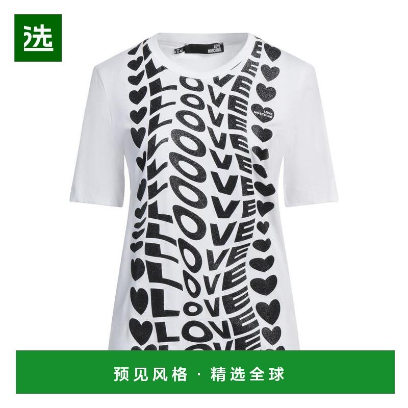 1h可退 【美国直邮】love moschino 女士 上装T恤,女装/女士精品,T恤,淘宝优惠券,粉丝福利购,淘宝优惠卷