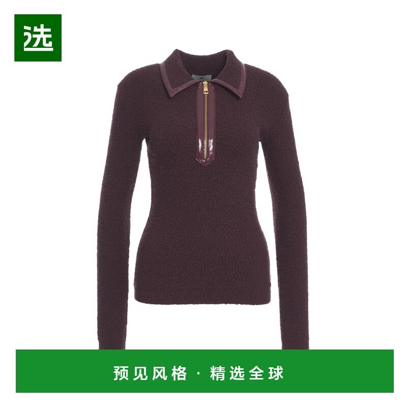 香港直邮ELISABETTA FRANCHI 女士POLO衫 MK37S57EA4MERLOT,女装/女士精品,POLO衫,淘宝优惠券,粉丝福利购,淘宝优惠卷