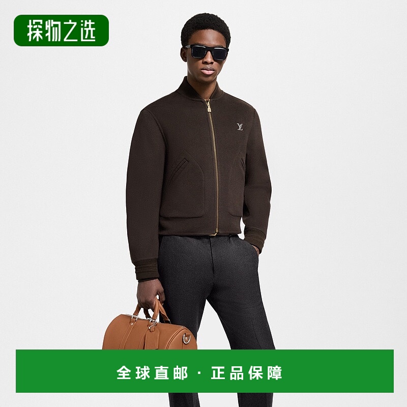 1h可退 欧洲直邮LV路易威登 Keepall系列男士棕褐色小牛皮拉链开