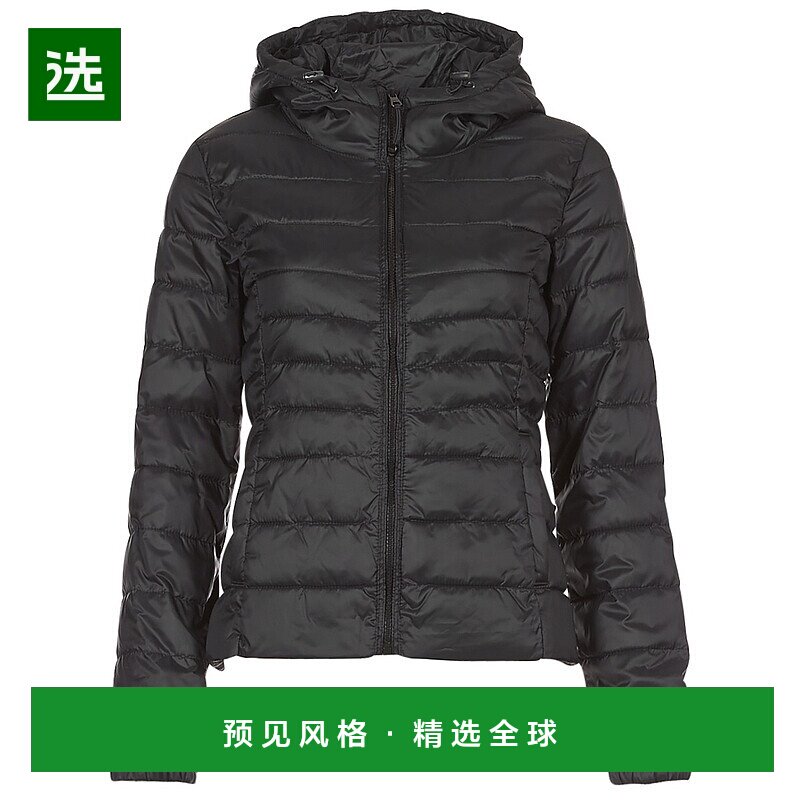 欧洲直邮Only 女士 ONLTAHOE 羽绒服 黑色高端流行休闲时尚正品
