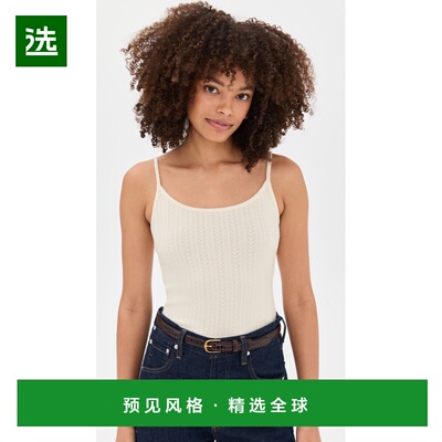 1h可退 香港直邮VERONICA BEARD 女士 Brodier 背心 brown棕色 舒