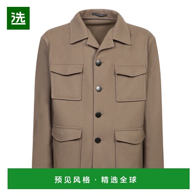 1h可退 香港直邮Tagliatore 男士 fabric, closure, four front f