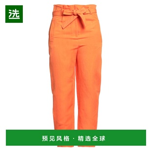 1h可退 香港直邮Alberta Ferretti 女士 休闲长裤 orange橙色 舒