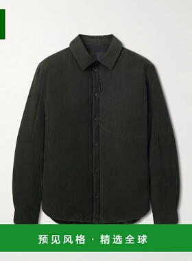 1h可退 香港直邮Sease 男士 Gate 2.0 带里衬棉质灯芯绒衬衫式夹