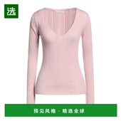 V领长袖 1h可退 轻质针 FILATURES 女士毛衣 美国直邮 MAJESTIC