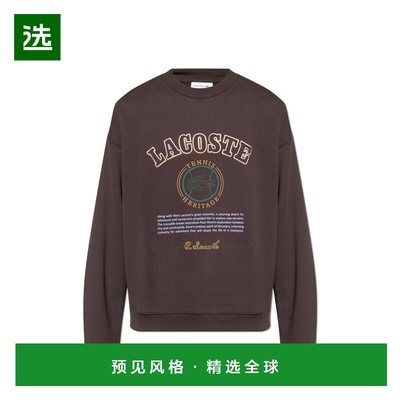 香港直邮LACOSTE 男士卫衣 SH58880SKB AW2025 棕色 Sweatshirt w