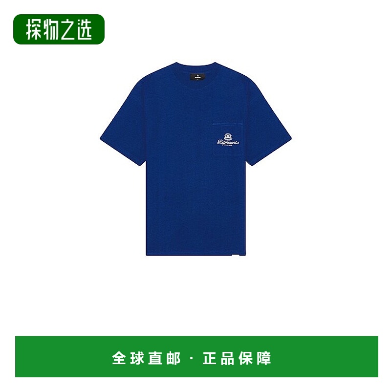 香港直邮Represent 男士 Permanent Vacation 口袋T恤 MLM4467