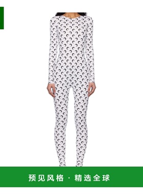 香港直邮MARINE SERRE 女士连体裤 WJS002ACJER0001WH00OPTICALWH