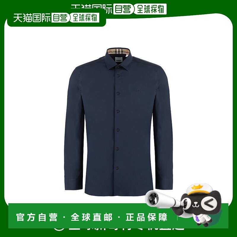 欧洲直邮BURBERRY/博柏利 男士 衬衫博柏利 简约百搭 休闲透气