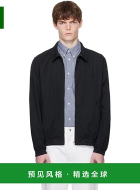 1h可退 香港直邮A.P.C. 男士 黑色 Gilbert 夹克 COHKUM32018