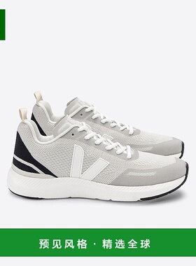 欧洲直邮VEJA Impala系列黑色/自然色再生聚酯纤维V标识训练