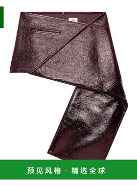 香港直邮Courreges 前口袋半身裙 425CJU319VY0014a字裙