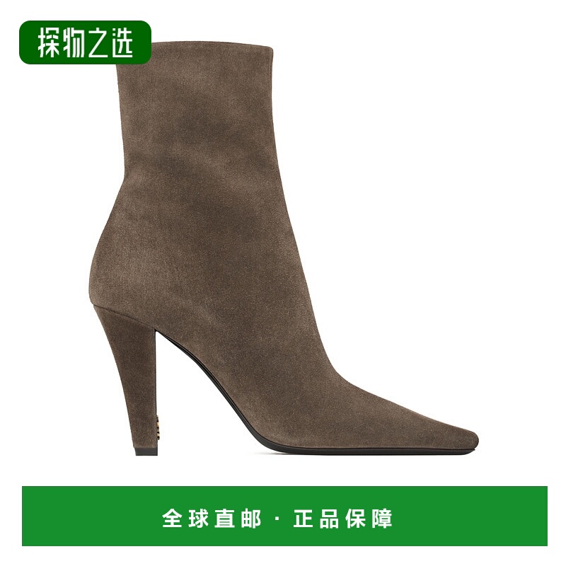 香港直邮Saint Laurent 方头短筒靴 80667427DAB