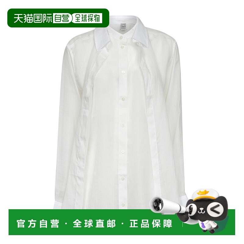 香港直邮Toteme 长袖衬衫 253WRT0544FB0434