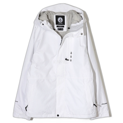 韩国直邮VOLCOM DUA INS GORE 夹克 (VU234JS009-WH) 服装/道具