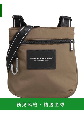 1h可退 香港直邮Armani Exchange 男士 Bags 斜挎包 green绿色 舒