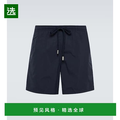 1h可退 香港直邮Vilebrequin 男士 抽绳泳裤 blue蓝色 舒适时尚