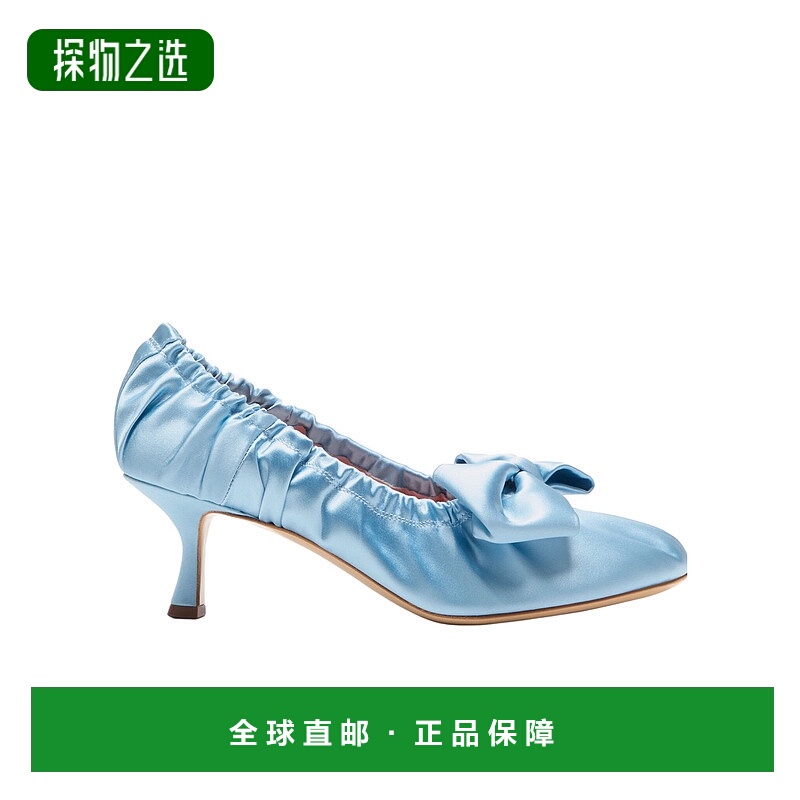 香港直邮Acne Studios 缎面蝴蝶结高跟鞋 AD0797