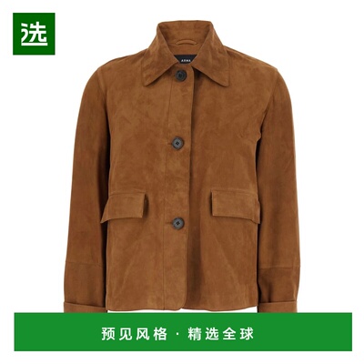 香港直邮ARMA 女士外套 006L26103302WHISKEY SS2026 棕色 'Ella'