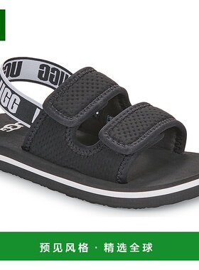 欧洲直邮UGG  KIDS' LENNON SLINGBACK 女童鞋凉鞋 1152817K-BLK