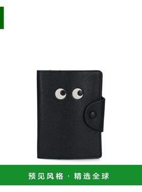 香港直邮ANYA HINDMARCH 女士钱包 199025BLACK AW2025 黑色