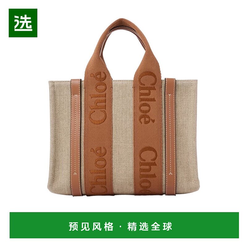 1h可退 香港直邮Chloe 小号 Woody 单肩包 CHC23AS397L17