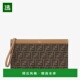 欧洲直邮芬迪 FENDI FF中号扁平手拿包