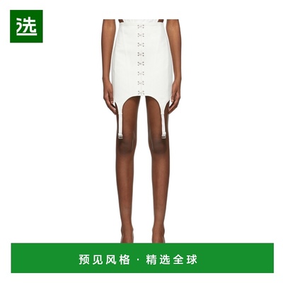 香港直邮Dion Lee 女士半身裙 A1321R22IVORY AW2023 棕色 高腰裙