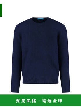 香港直邮DRUMOHR 男士针织衫 D8W103GLO790 AW2025 蓝色 Wool swe