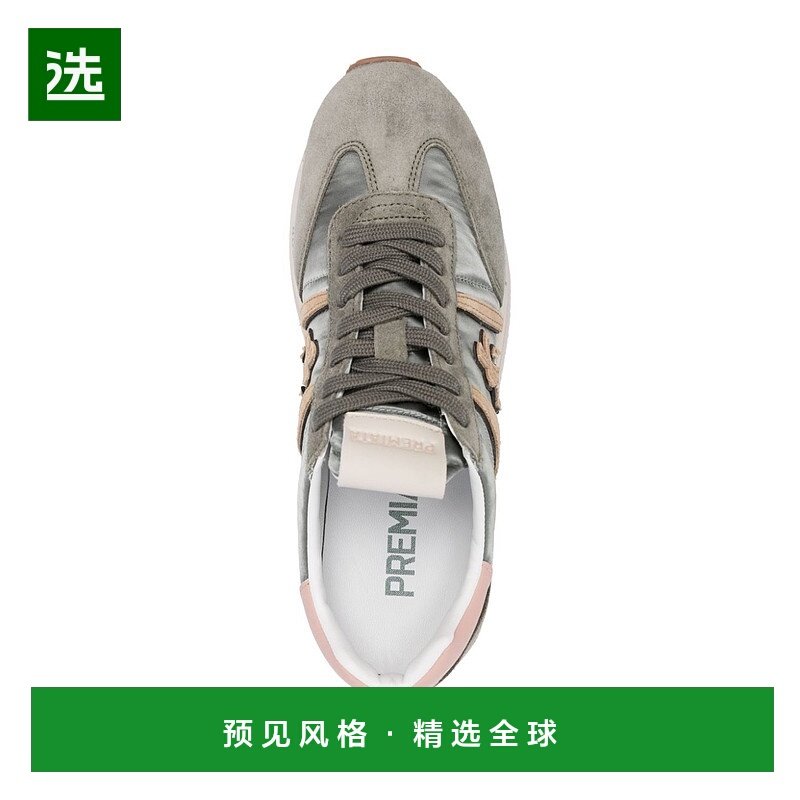 香港直邮PREMIATA 女士运动鞋 BETH6956 AW2024 灰色 Panelled sn,运动鞋new,运动休闲鞋,淘宝优惠券,粉丝福利购,淘宝优惠卷