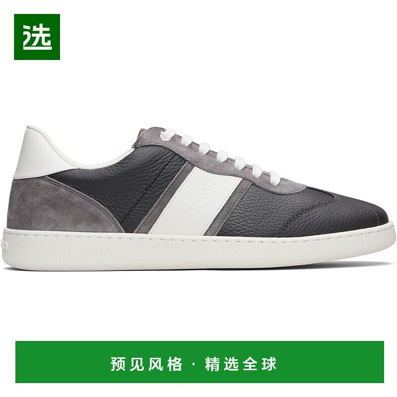 1h可退 香港直邮Salvatore Ferragamo 菲拉格慕 男士 灰色 Signat