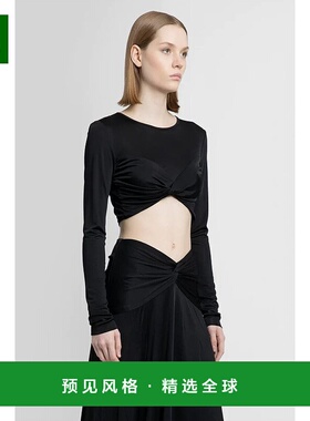 香港直邮Isabel Marant 褶饰长袖T恤 23PHT0068FAA1K33I