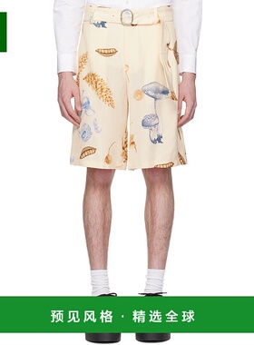 香港直邮Jil Sander 图案印花短裤 J47KA0215J65196