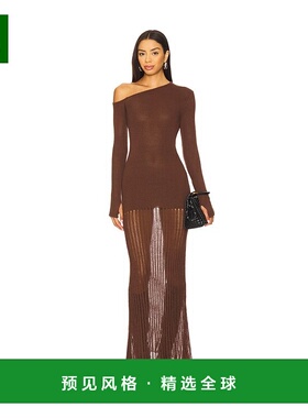 1h可退 香港直邮Seven Wonders 女士 Greta 单肩长款连衣裙 SW259