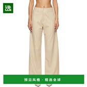 Manoogian 美国直邮 1h可退 Lana Lauren Fine 女装 米色 长裤