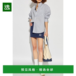 女士衬衫 RICH SI006S405SW0WHITENAVYTHINSTRIP 欧洲直邮SPORTY