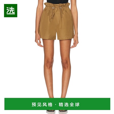 1h可退 香港直邮AGOLDE 女士 Lydia 短裤 A92431815 brown棕色 舒