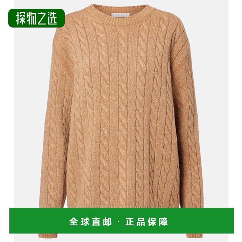 香港直邮The Row 女士 Lido 粗线针织羊毛毛衣 brown棕色 舒适时