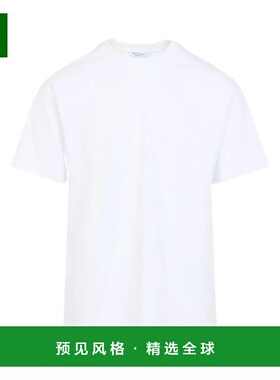 香港直邮GIVENCHY 男士T恤 BM71NK3YSJ100 SS2026 白色 Logo Cott