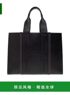 香港直邮Chloe 徽标手提包 C23US382I60蔻依托特包单肩包