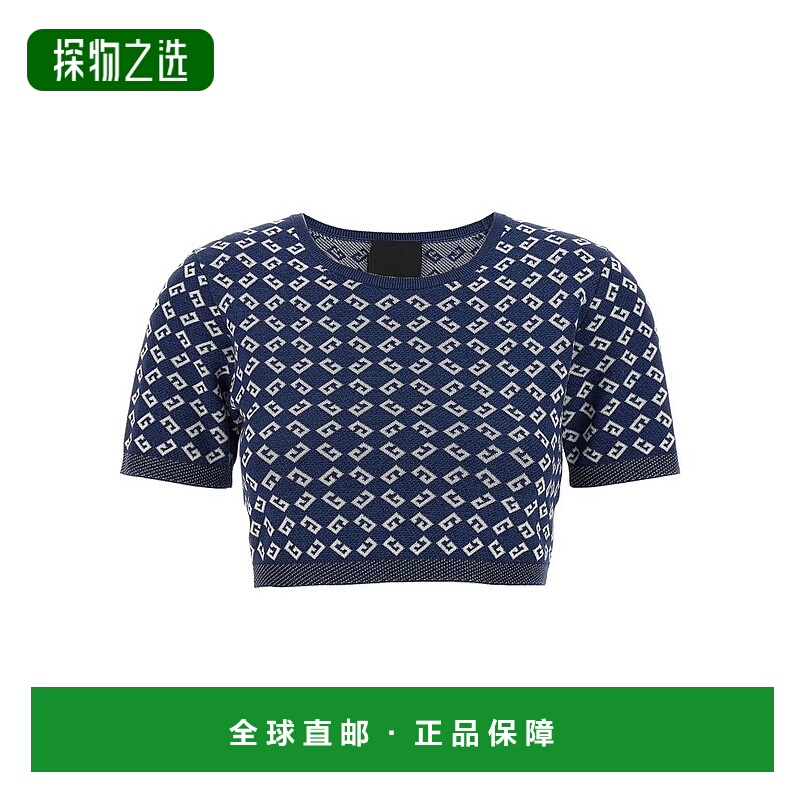 香港直邮Givenchy 纪梵希 女士 短袖毛衣 BW61EE4ZQ3