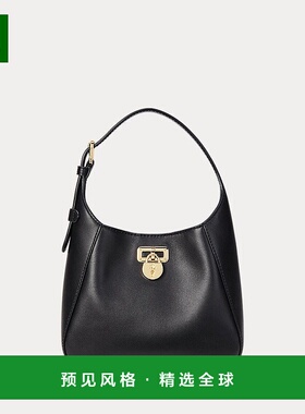 欧洲直邮RalphLauren拉夫劳伦 Lauren小号 Tanner 皮革单肩包