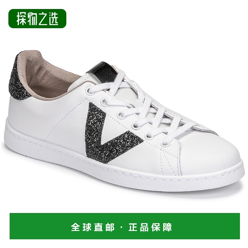 欧洲直邮Victoria  TENIS PIEL GLITTER 女士鞋子低帮板鞋 125188