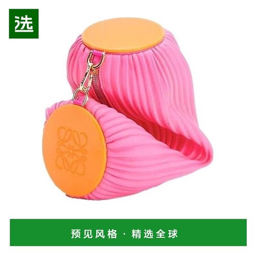 香港直邮Loewe 褶饰手拿包 C912P84X07