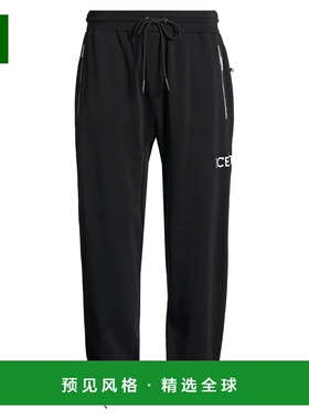 香港直邮Iceberg 冰山 男士 休闲长裤 black黑色 舒适时尚