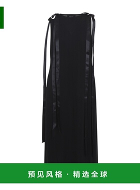 1h可退 香港直邮Simone Rocha 蒙娜·罗莎 女士 蝴蝶结缎带中长连