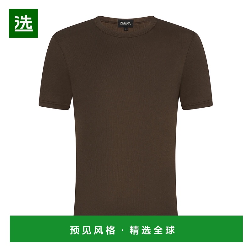 香港直邮Zegna 短袖T恤 N3M201840男装